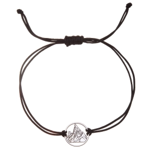 Kabbalah náramok hory 13078.3 čierny