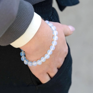 Náramok s minerálnymi kameňmi kremeň 43056.3