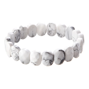 Náramok s minerálnymi kameňmi howlit 43057.3