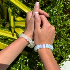 Náramok s minerálnymi kameňmi kremeň 43057.3