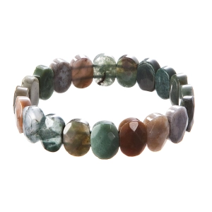 Náramok s minerálnymi kameňmi nefrit 43057.3