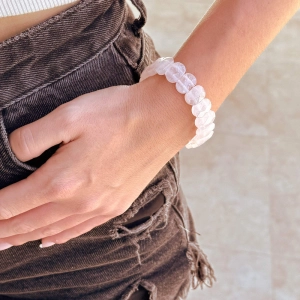 Náramok s minerálnymi kameňmi ruženín 43057.3