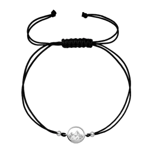 Kabbalah náramok hory 13090.1 čierny