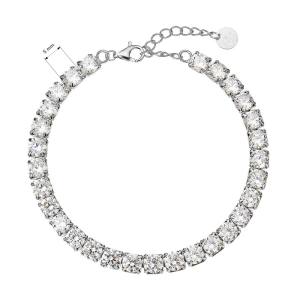Luxusný strieborný tenisový náramok 13098.1