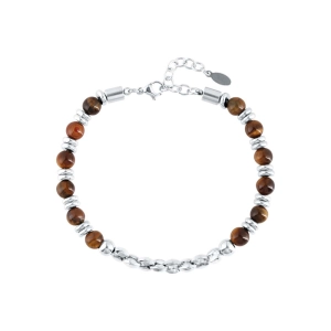 Oceľový náramok tigrie oko 43083.3