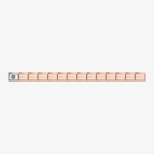 Nomination základný náramok na skladanie článkov ROSE gold