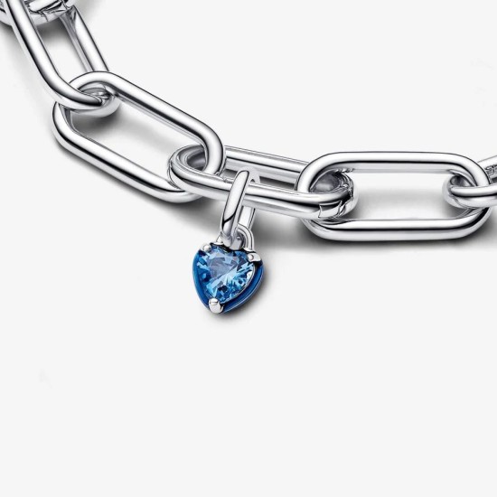 Mini medailón Pandora ME Modré čerešňové srdce