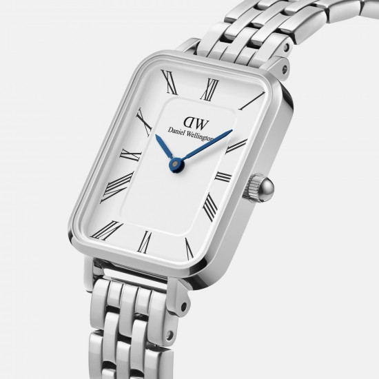 Daniel Wellington dámské hodinky Quadro 5-link hranaté DW00100691