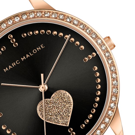 Marc Malone hodinky Alice Black Mesh CAN-3318