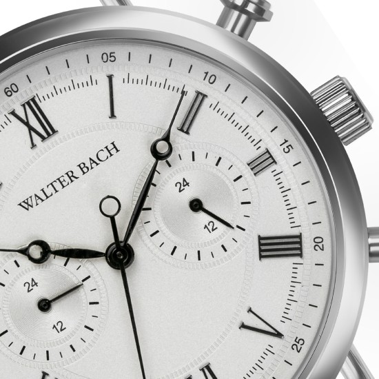 Walter Bach hodinky Wiesbaden Silver Mesh BBE-3520