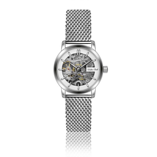 Walter Bach hodinky Saarbrücken Silver Mesh WBJ-3518