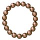 Perlový náramok hnedý 56010.3 brown