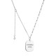 Strieborný náhrdelník placička ETERNAI LOVE a prívesok s mini zirkónikom 12070.1 Strieborný náhrdelník placička ETERNAI LOVE a prívesok s mini zirkónikom 12070.1