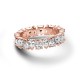 Pandora prsteň pozlátený 14k ružovým zlatom