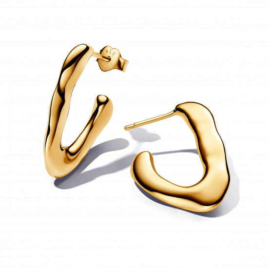 Pandora náušnice 14k zlato Pandora náušnice 14k zlato
