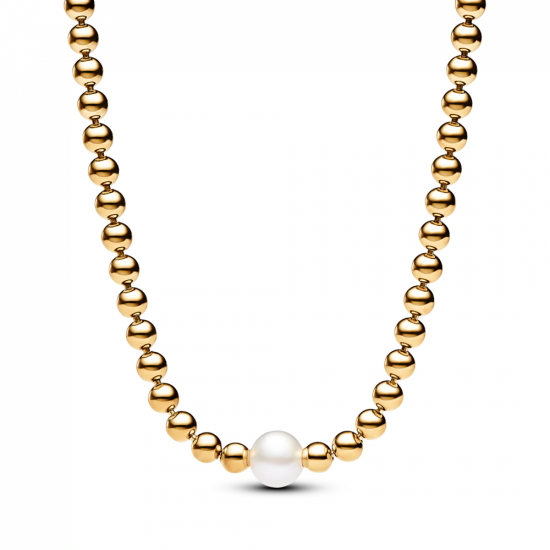 Pandora náhrdelník perlový